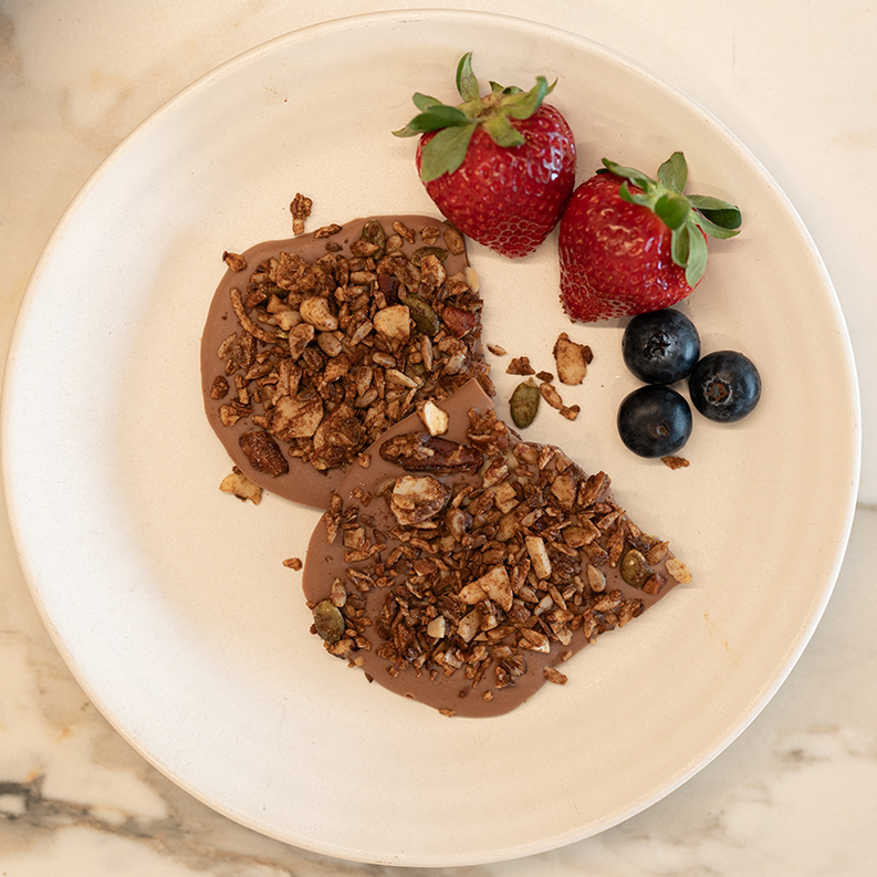 Frozen Chocolate Peanut Butter Banana bites