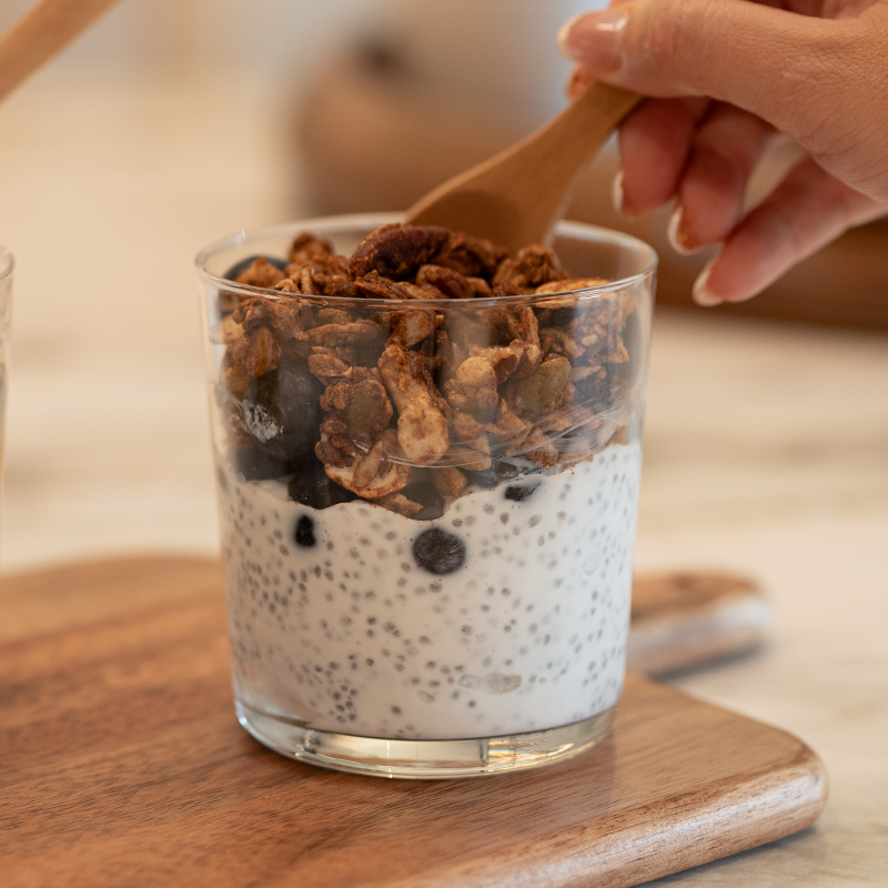 Vainilla chia pudding